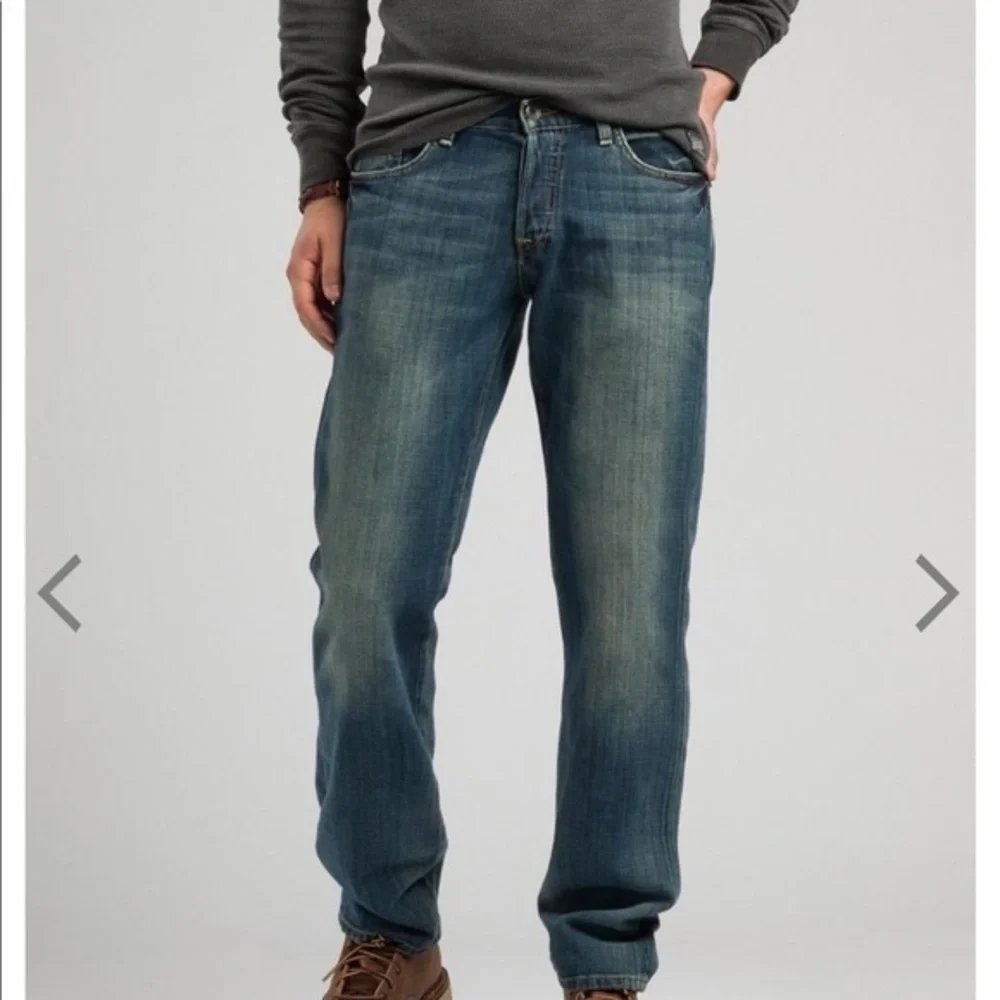 Lucky brand 221 original straight jeans mens size 36x32‎